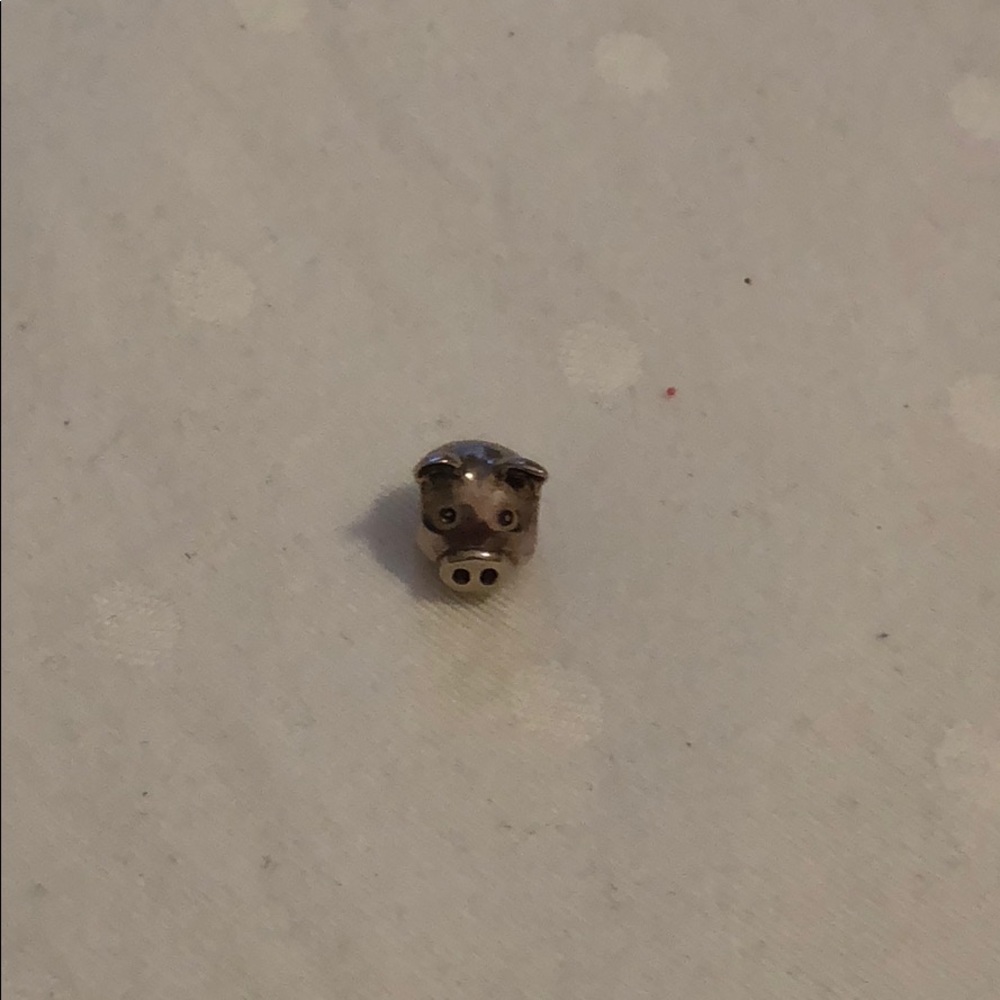 Pandora Pig Charm EUC
